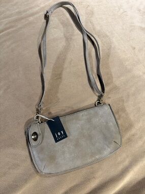 Joy Susan Suede Crossbody Purse